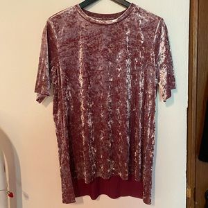 BP crushes velvet t shirt